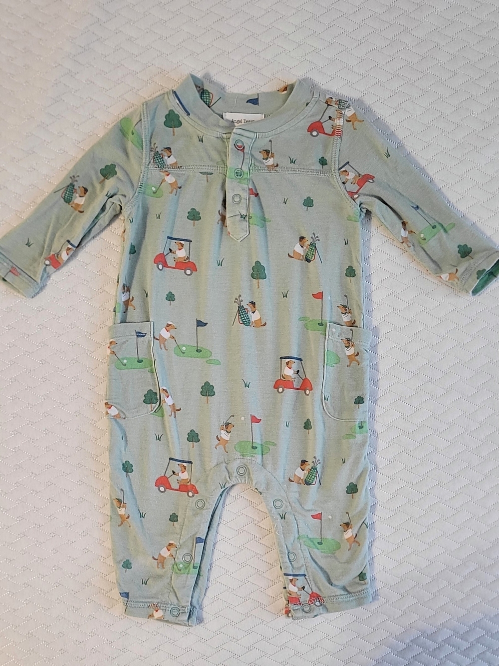 Angel Dear, Golf Club Pups, Size 0-3 Months